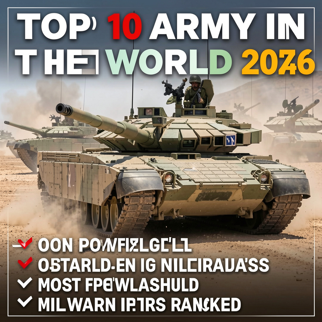 Top 10 Army in the World 2026 – Most Powerful Militaries Ranked